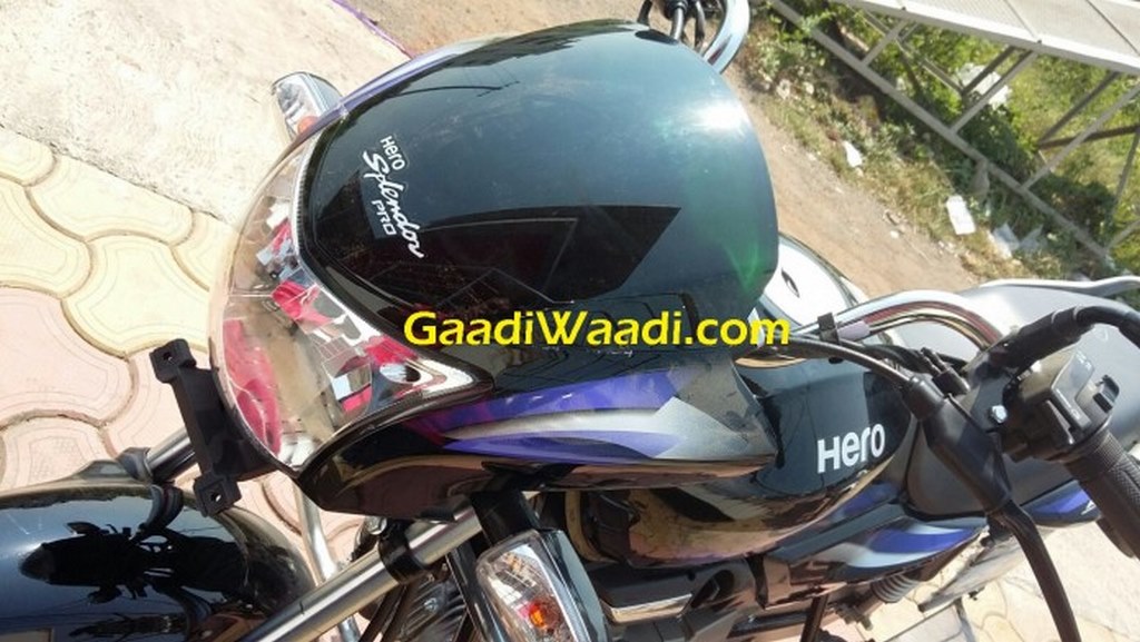Hero Splendor Pro Facelift Spotted