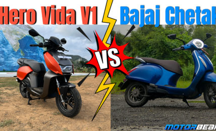 Hero Vida V1 vs Bajaj Chetak Comparison Video