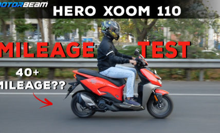 Hero Xoom 110 - Mileage Test [Video]