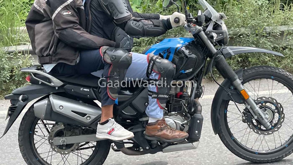 Hero Xpulse 200 4V Spied