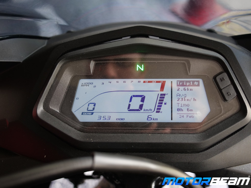 hero xtreme 200s speedometer