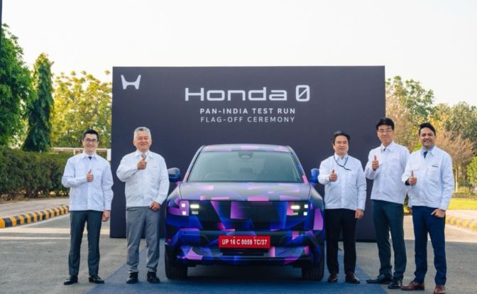 Honda 0 Alpha Prototype Testing