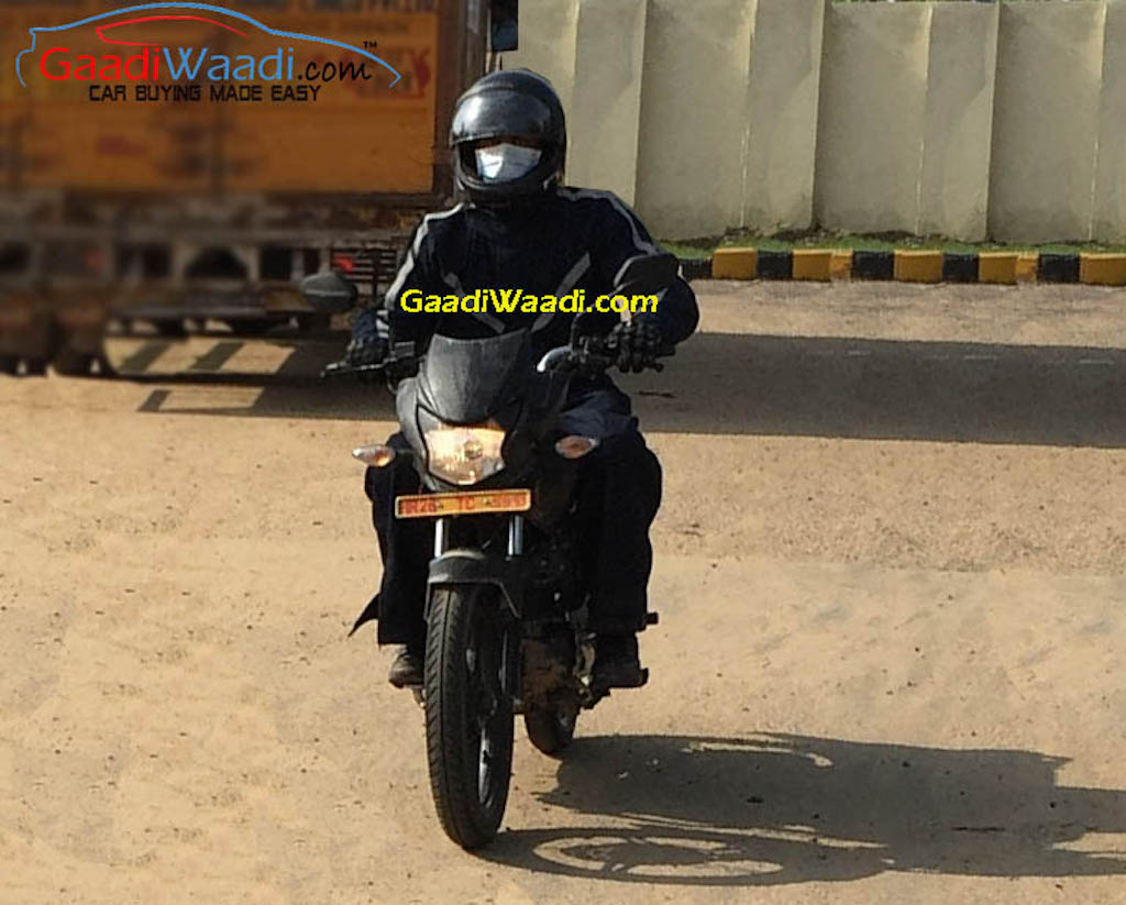 Honda 125cc Motorcycle Spied