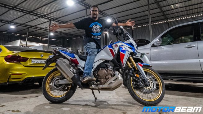 Honda Africa Twin Dyno