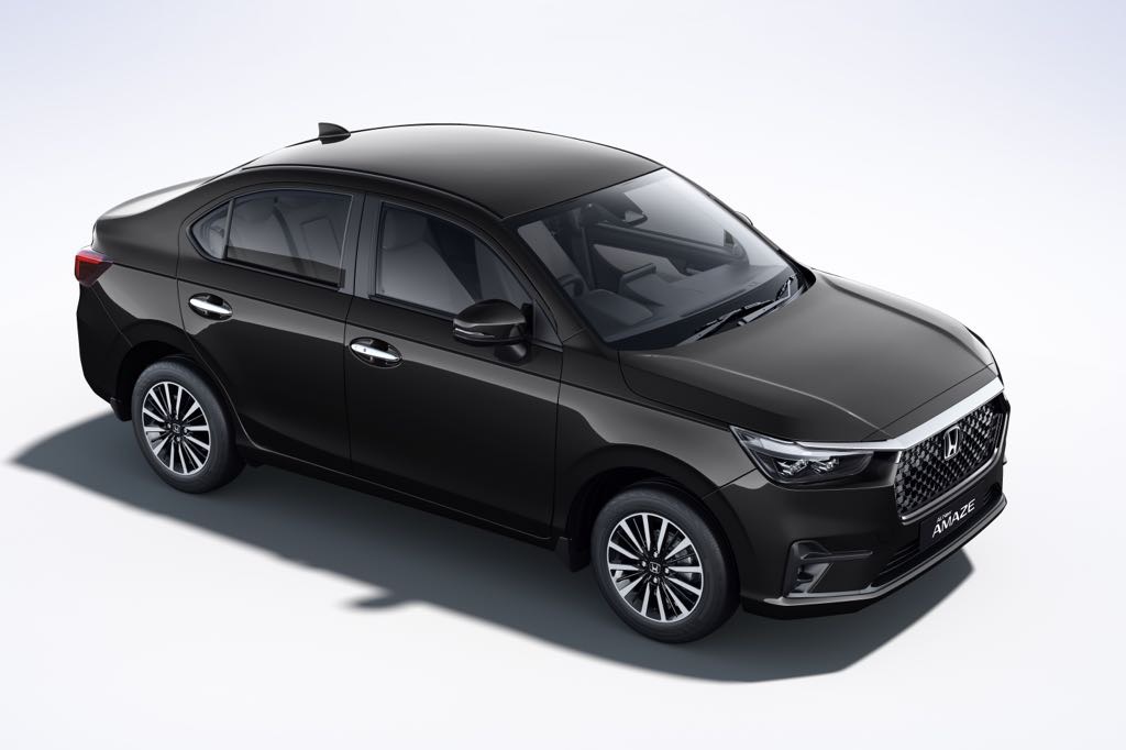 Honda Amaze Crystal Black Pearl