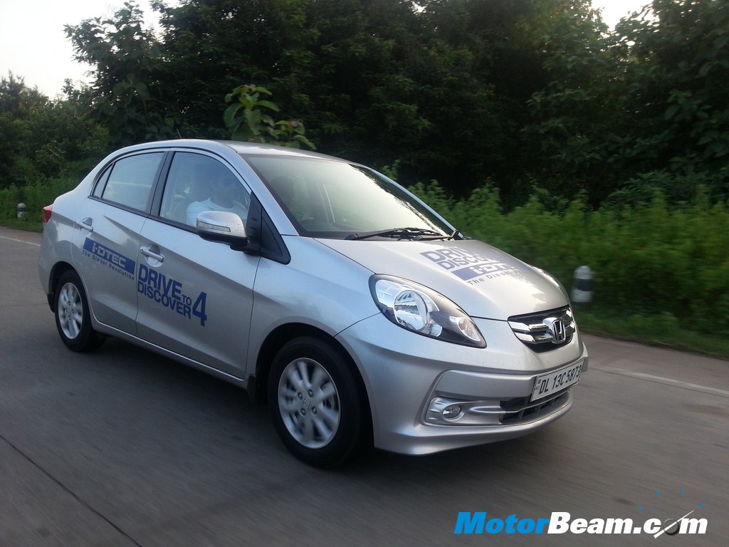 Honda Amaze Handling