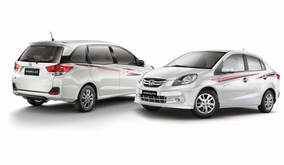 Honda Amaze Mobilio Celebration Edition