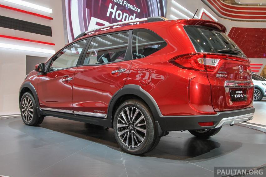 Honda BR-V Rear Profile