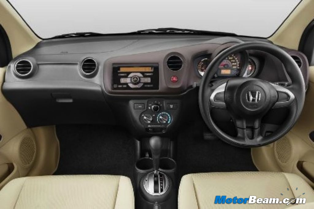 Honda Brio Amaze Interiors