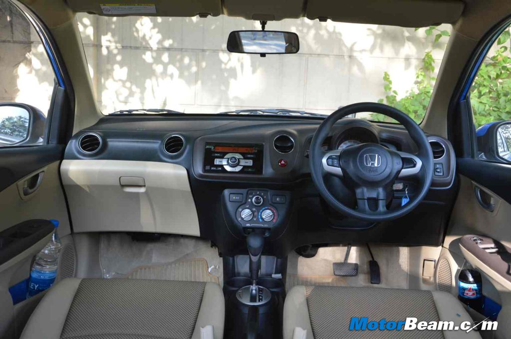 Honda Brio Automatic Interiors