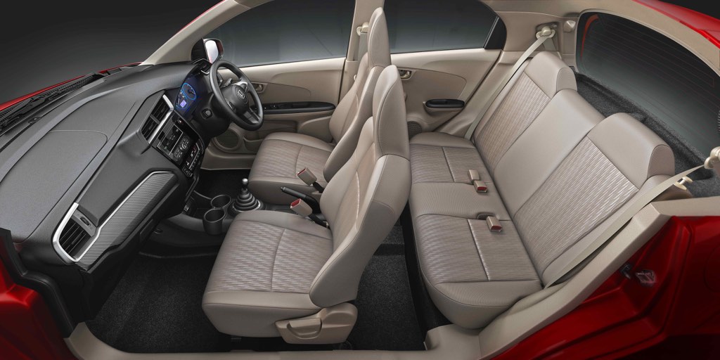 Honda Brio Facelift Interiors Beige