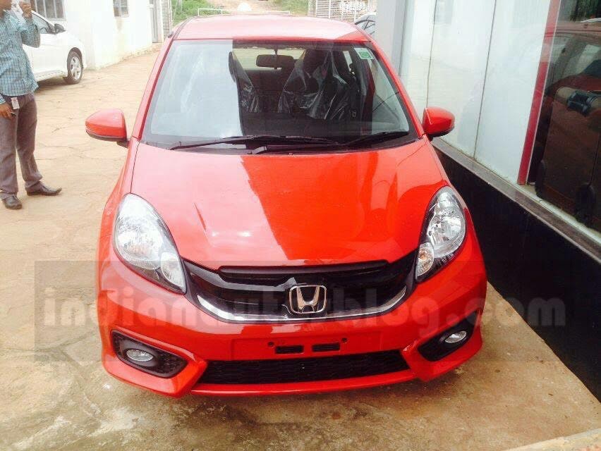 Honda Brio Facelift Spied