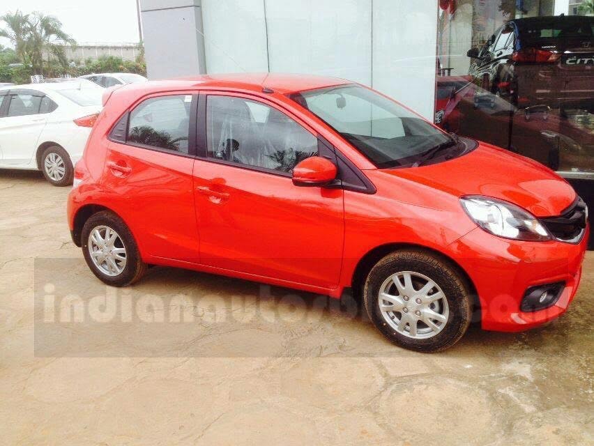 Honda Brio Facelift Spy Picture