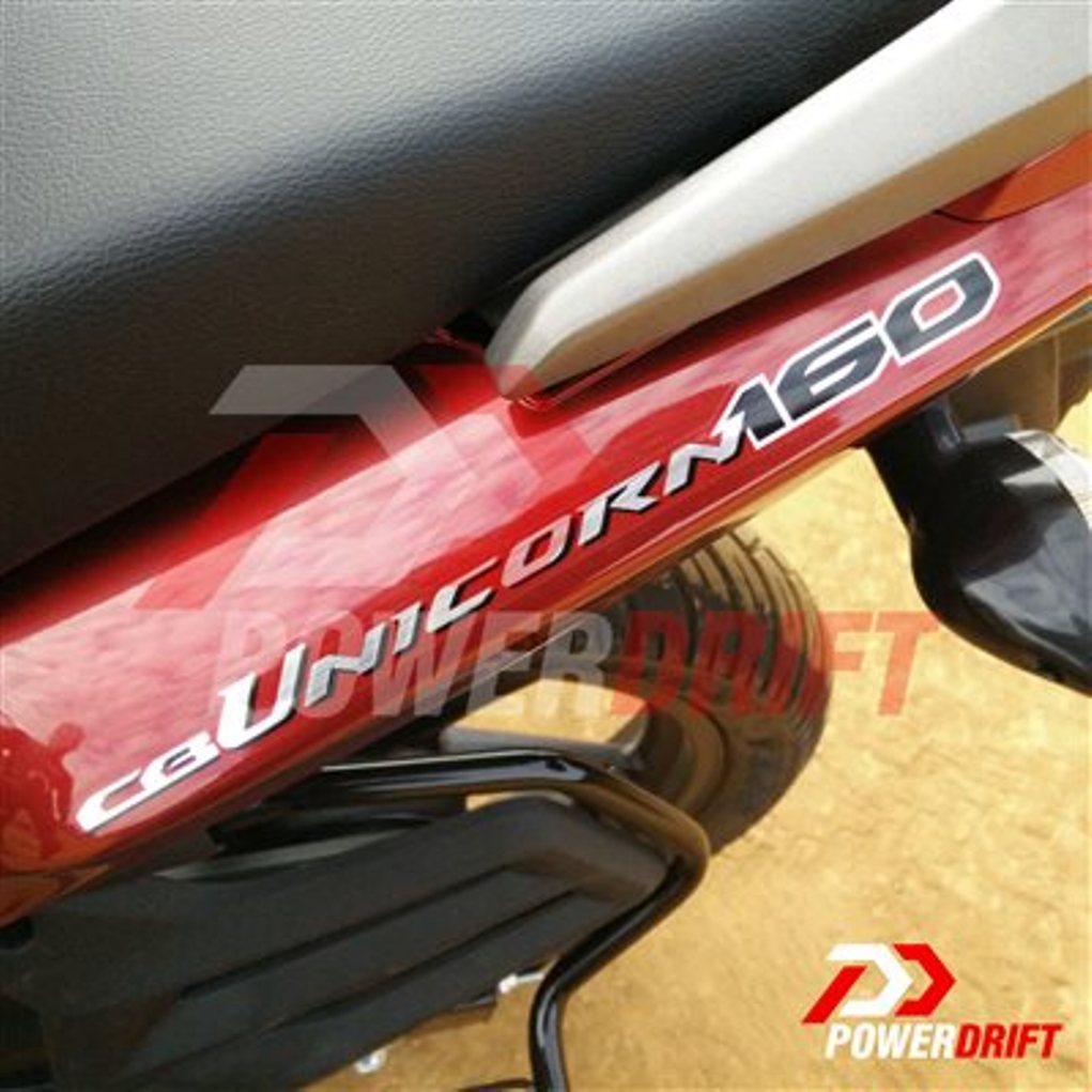 Honda CB Unicorn 160 Spied Badge