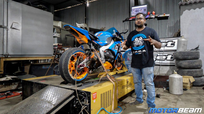 Honda CBR 1000 Dyno Test Video