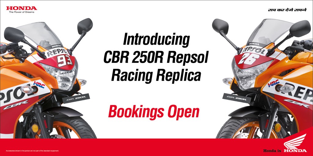 Honda CBR250R Repsol Racing Replica