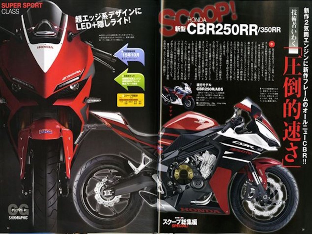 Honda CBR350RR Rendering