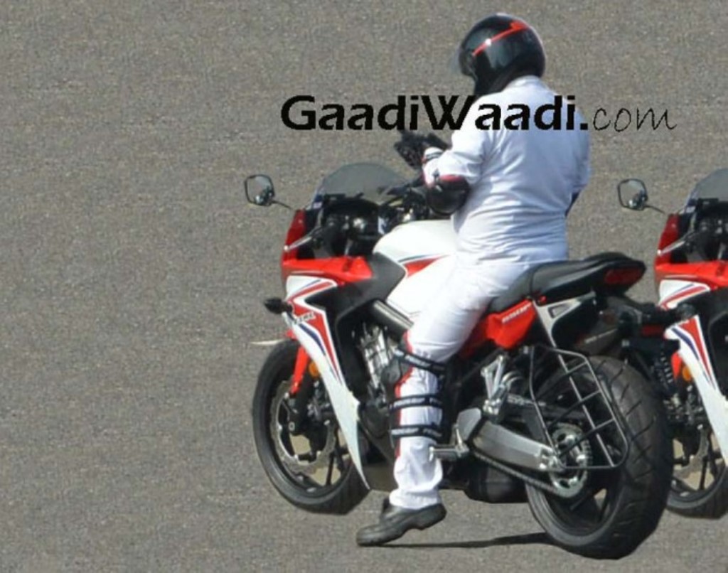 Honda CBR650F Spotted Testing