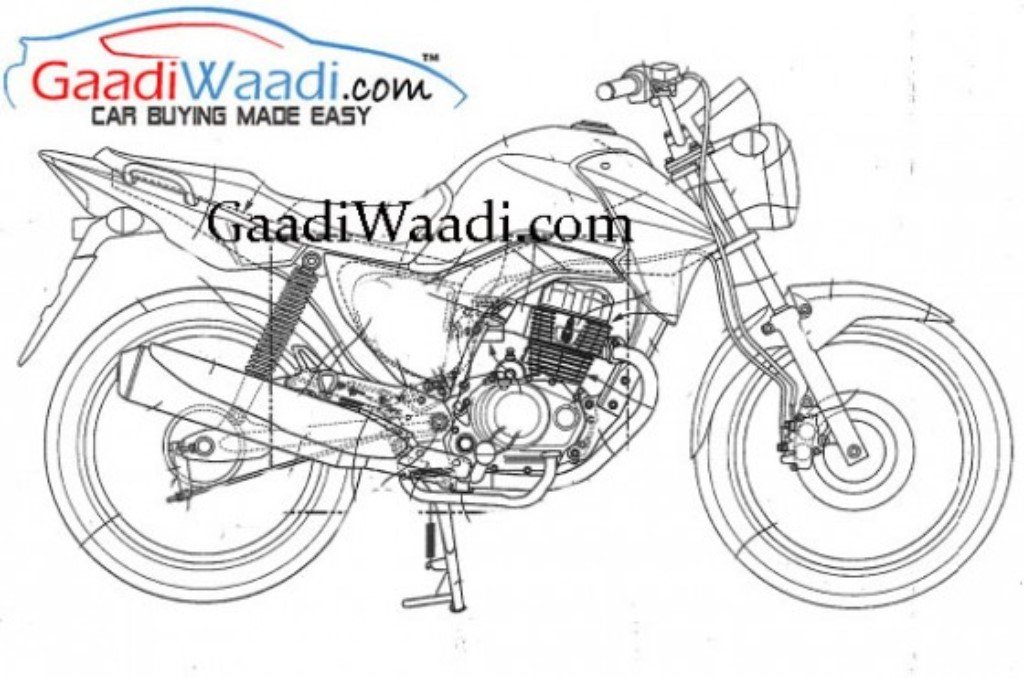 Honda CBX Patent Image