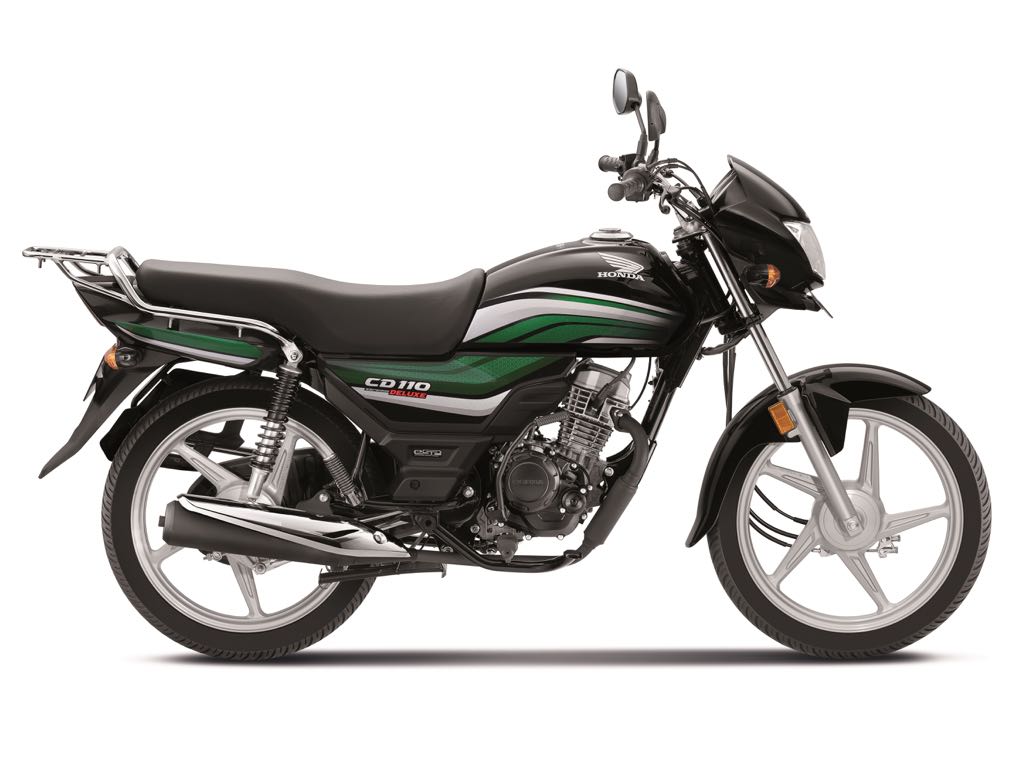 Honda CD110 Dream Deluxe Black With Green