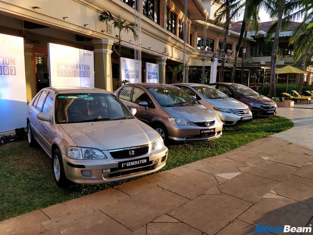 Honda City Generations 1998-2017