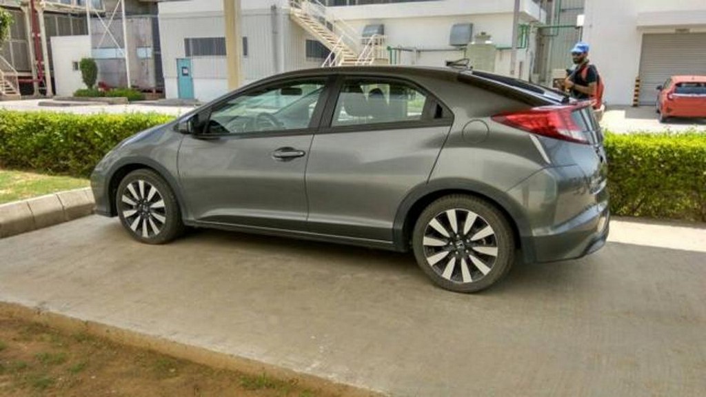 Honda Civic Spotted In India