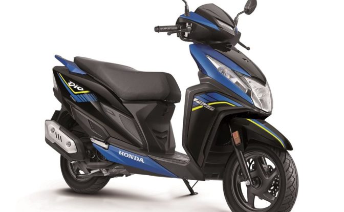 Honda Dio 125 Mat Marvel Blue Metallic