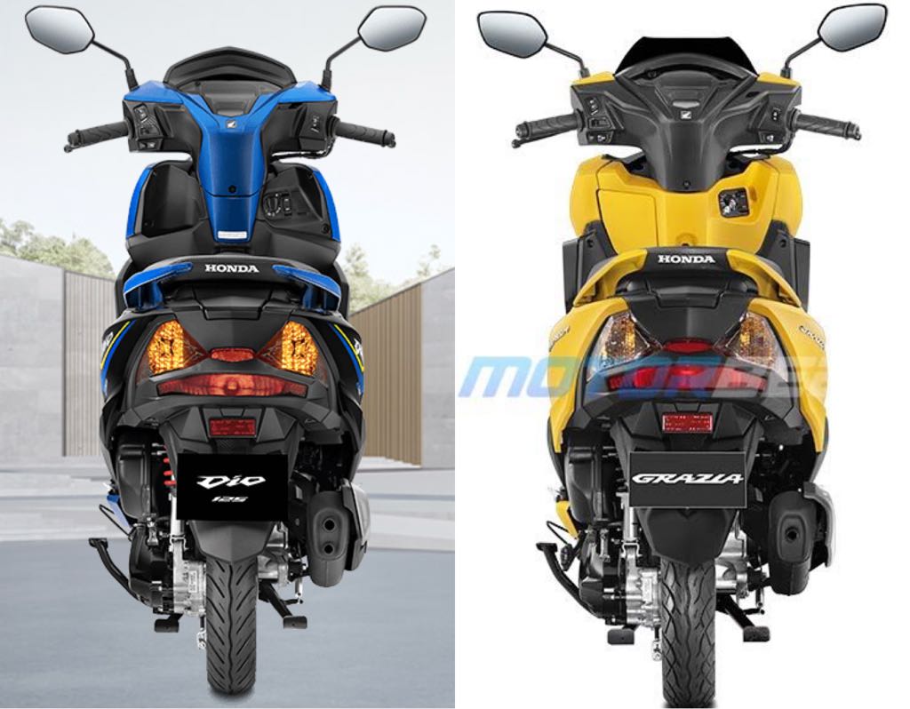 Honda Dio 125 vs Grazia