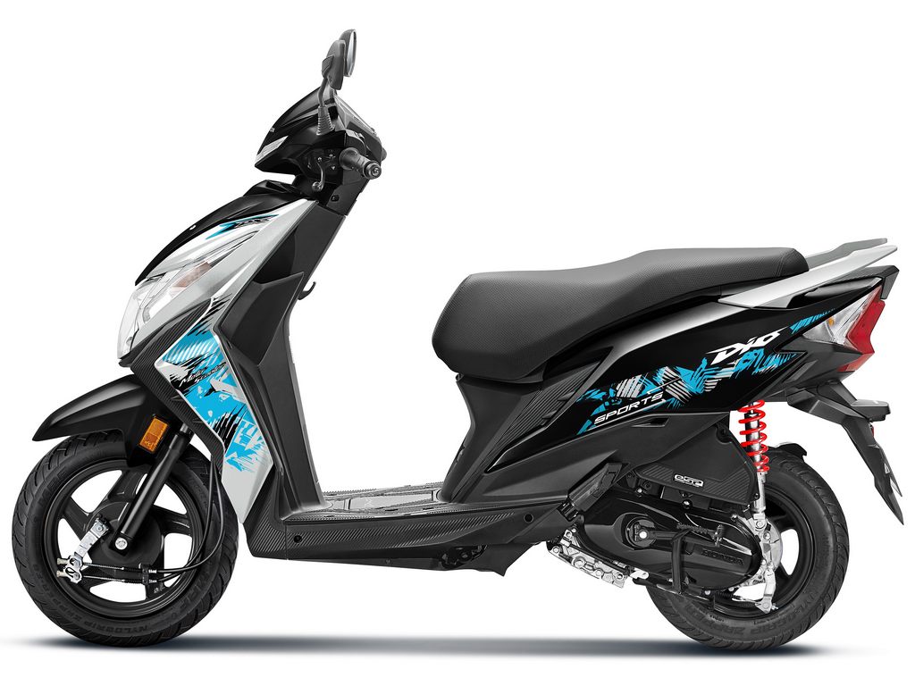 Honda Dio Sports Price Strontium Silver Metallic with Black