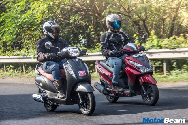 Honda Grazia vs Suzuki Access