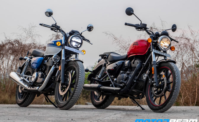 Honda Hness CB350 vs Royal Enfield Meteor 350 Comparison 7