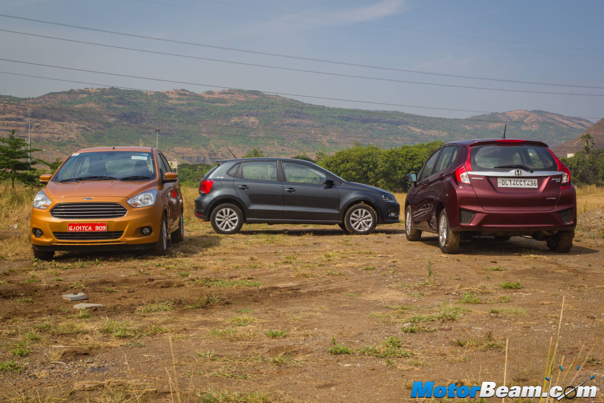 Honda Jazz CVT vs Volkswagen Polo GT TSI vs Ford Figo DCT Shootout