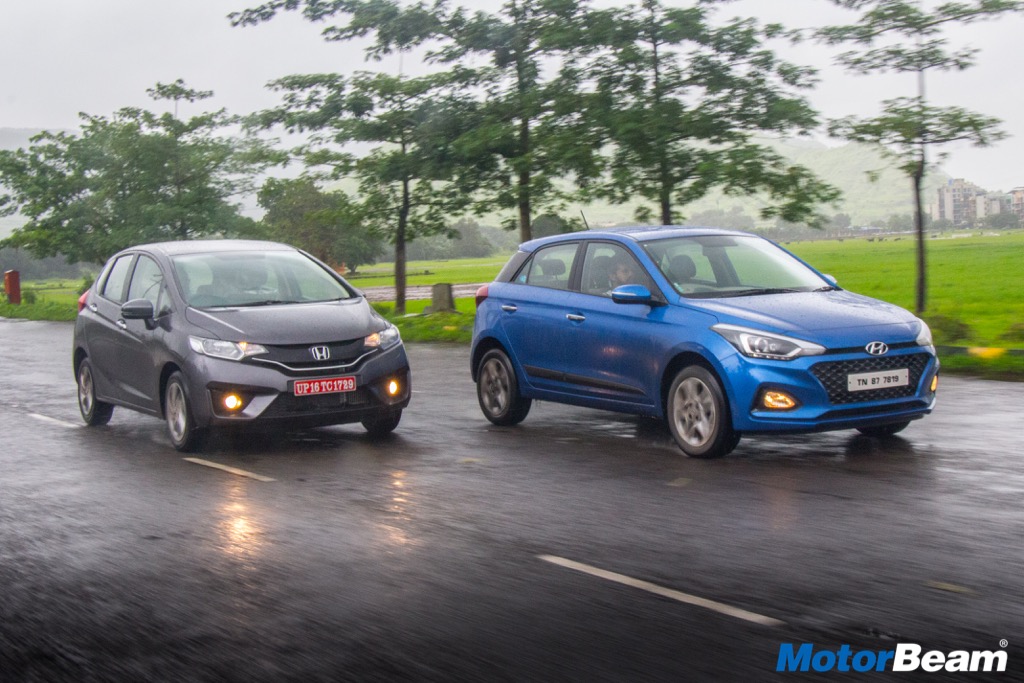 Honda Jazz vs Hyundai Elite i20