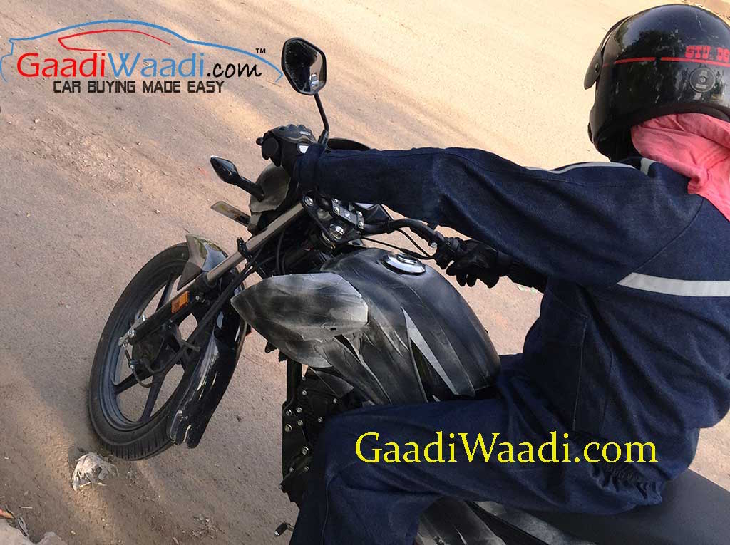 Honda Livo Fuel Tank Spied