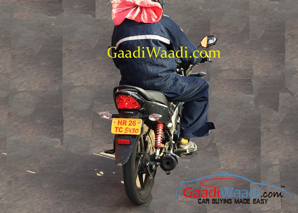 Honda Livo Test Mule Tail Light