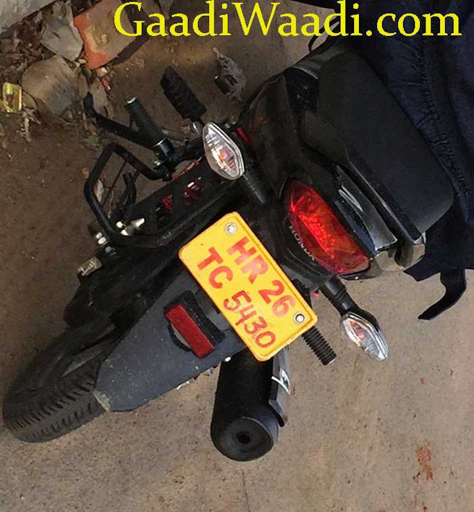Honda Livo Test Mule