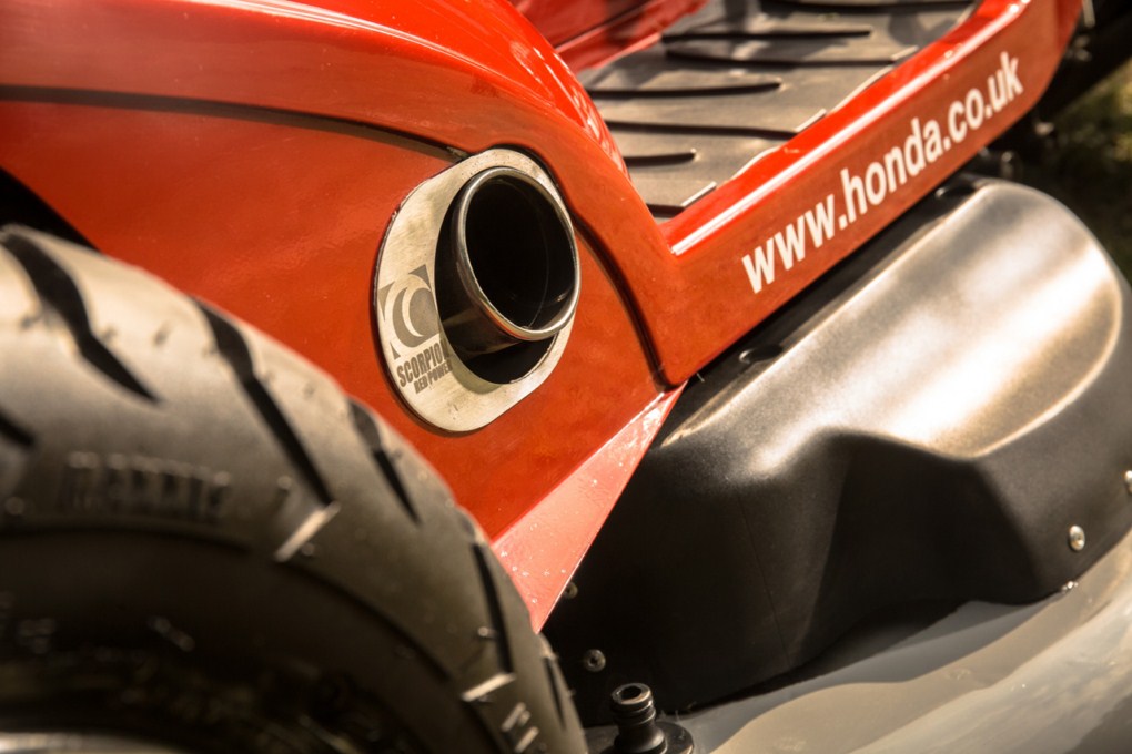 Honda Mean Mower Exhaust