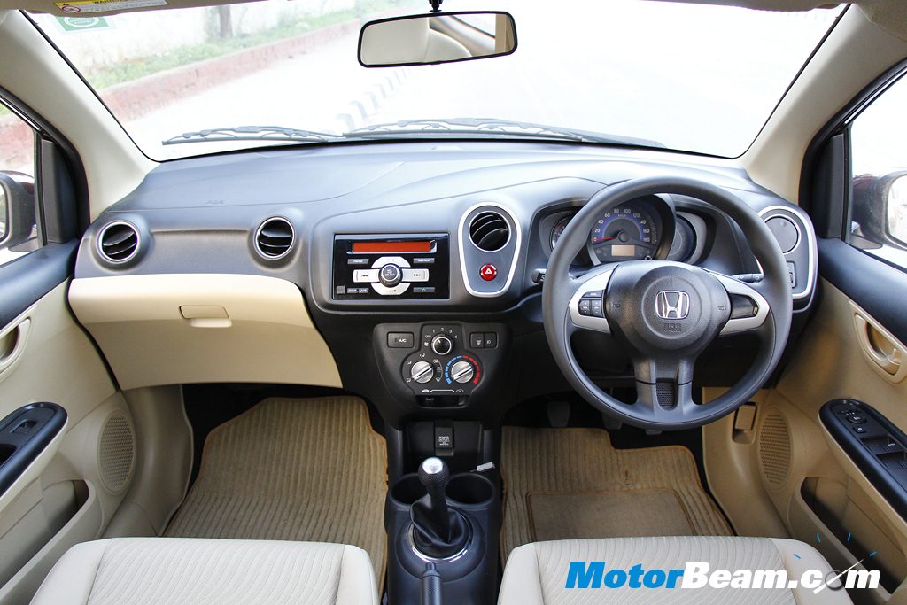 Honda Mobilio Shootout Dashboard