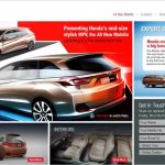 Honda Mobilio Website
