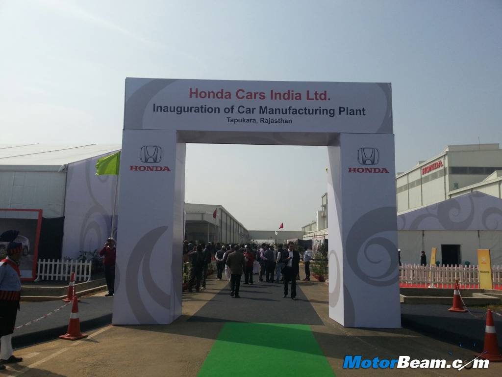 Honda Rajasthan Plant Launch