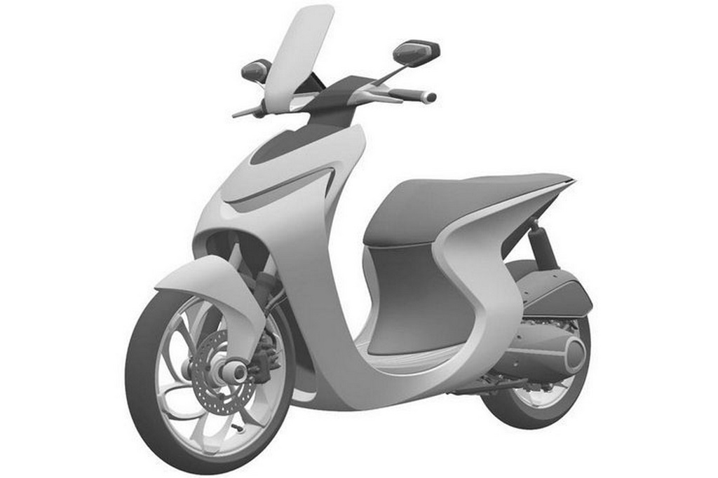 Honda Retro Scooter Concept