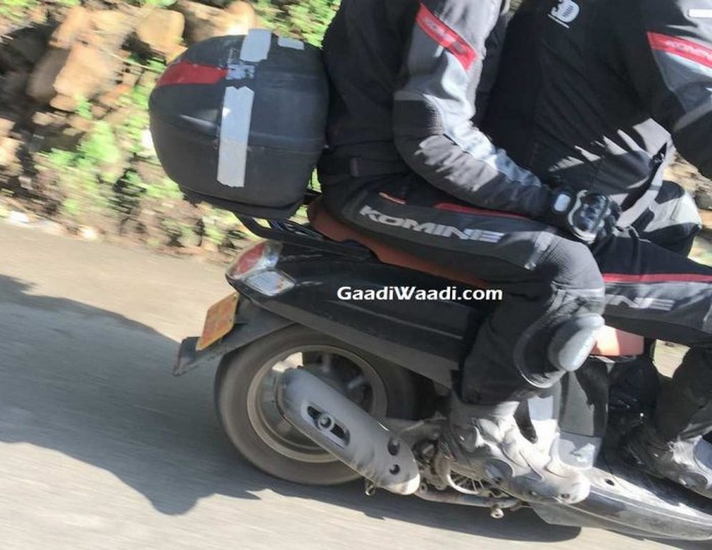 Honda Scoopy Spied Testing In India