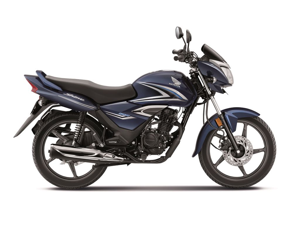 Honda Shine 125 Decent Blue Metallic