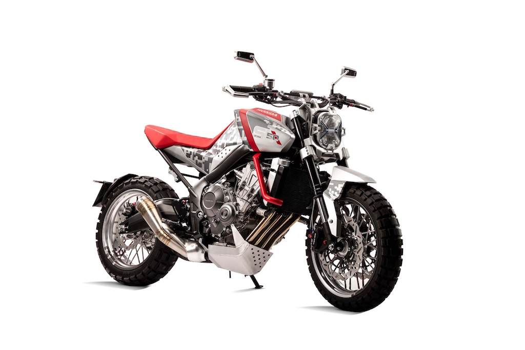 Honda Six50 Scrambler Concept EICMA