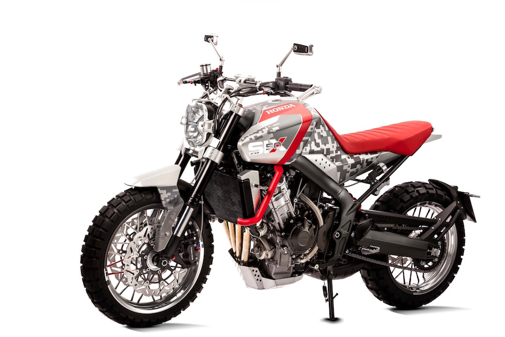 Honda Six50 Scrambler Concept