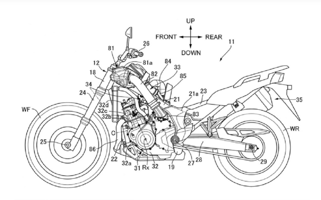 Honda Supercharged ADV Patent
