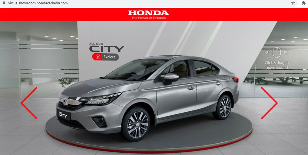 Honda Virtual Showroom