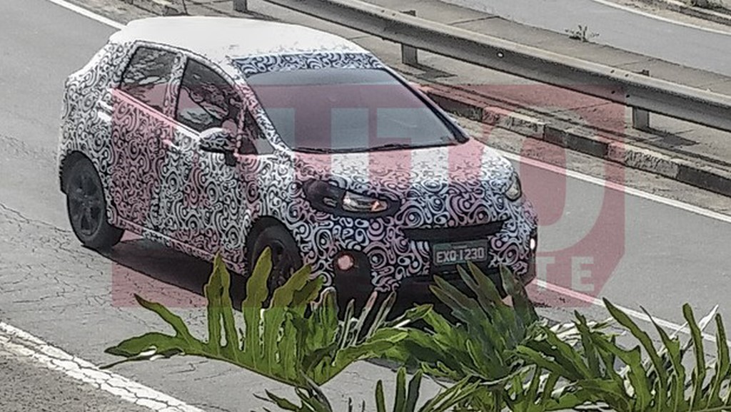 Honda WR-V Front Spyshot