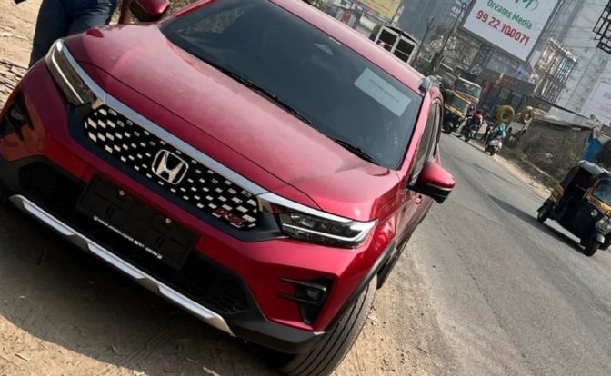 Honda WR-V RS Spotted