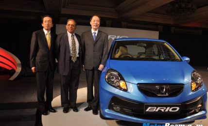 Honda Brio India Launch
